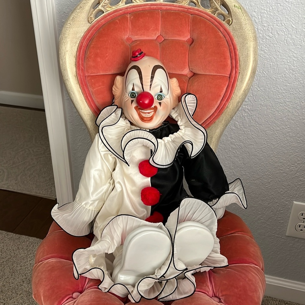 Bozo the Clown Porcelain Doll